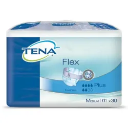 TENA Flex kompressen TENA Flex Plus (blau) | groot | 83 - 120 cm | 15.25.31.8085 | 3 x 30 Stück